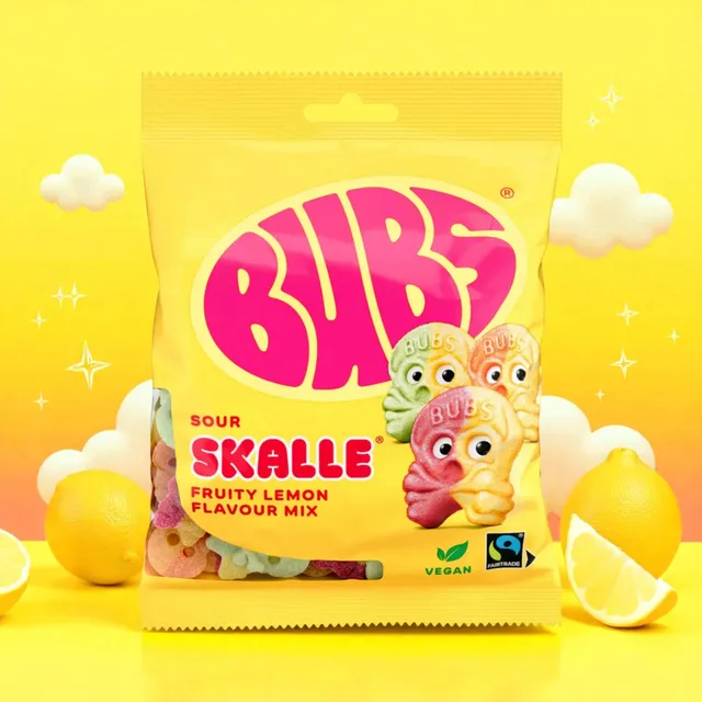 bubs-fruity-lemon-mix-bonbon-su-dois-citron-90g image 1