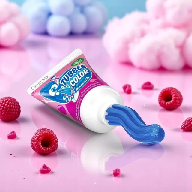 tubble-gum-chewing-gum-tube-framboise-bleue-35g image 1