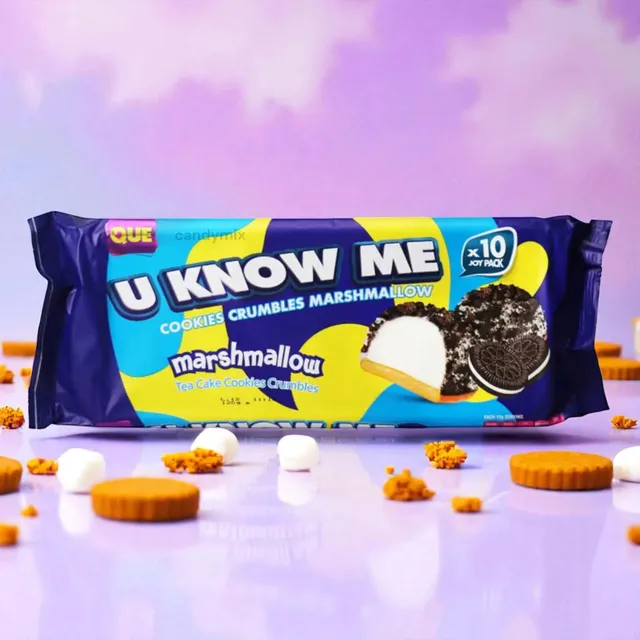 u-know-me-cookies-crumbles-marshmallow-cookies-125g image 1