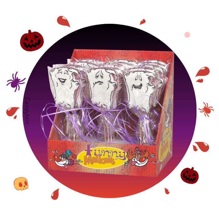 candymix-mallow-ghost-sucette-guimauve-fant-me-halloween-23g image 1