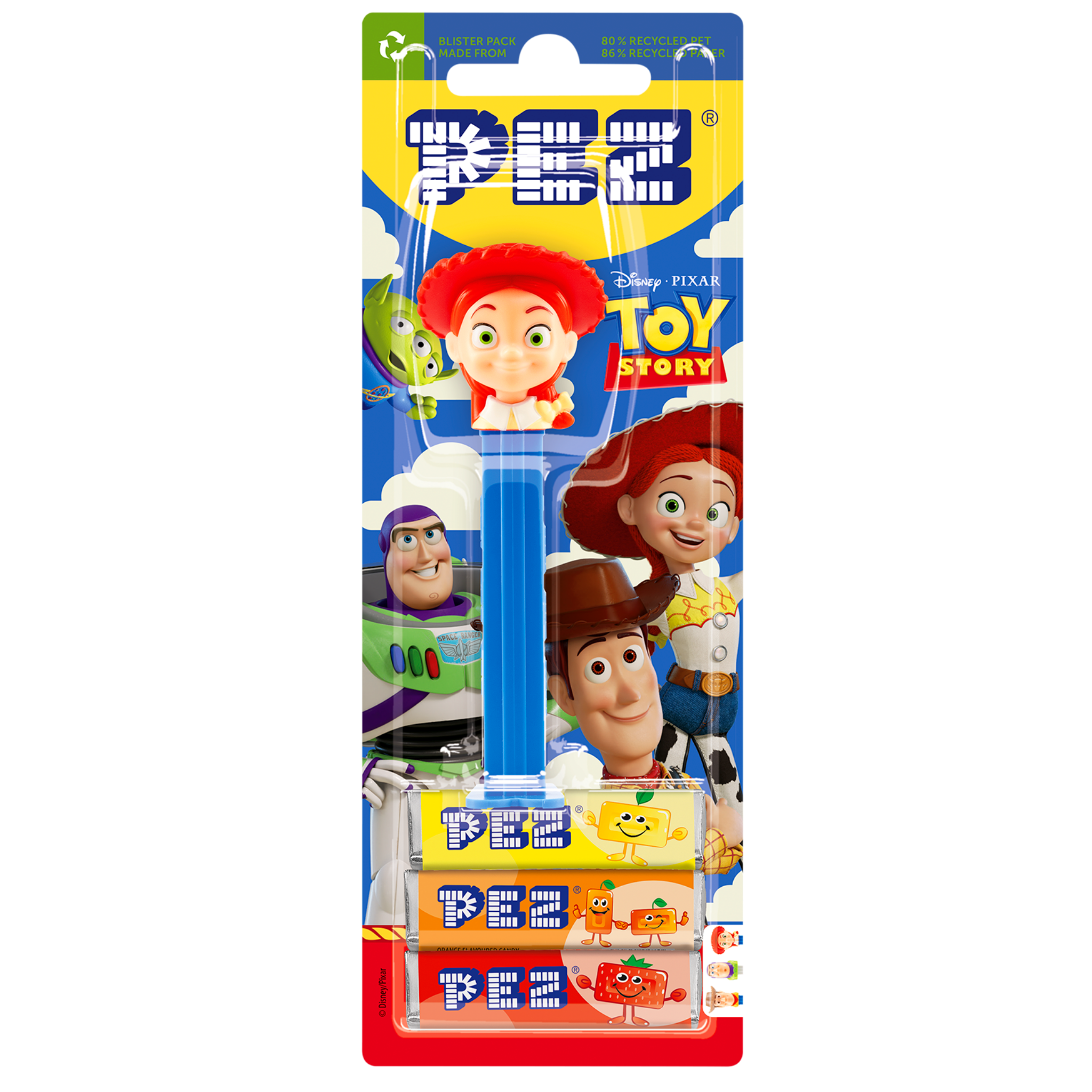 pez-pez-dispensers-jessie-toy-story-distributeur-bonbons-25-5g image 2