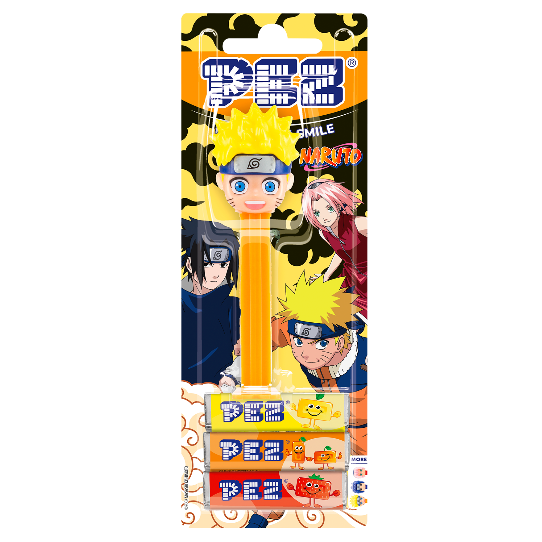 pez-naruto-distributeur-bonbons-citron-orange-fraise-25-5-g image 2