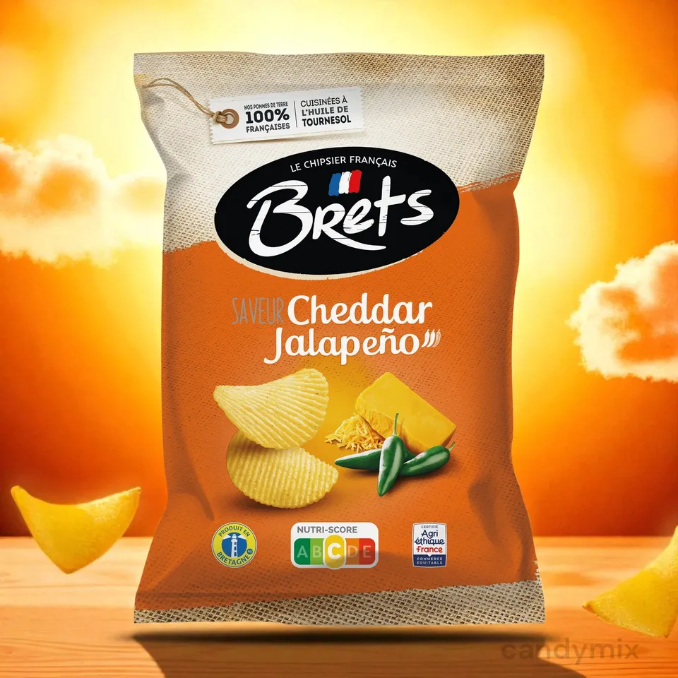 bret-s-chips-cheddar-jalapeno-125g-sans-gluten image 1