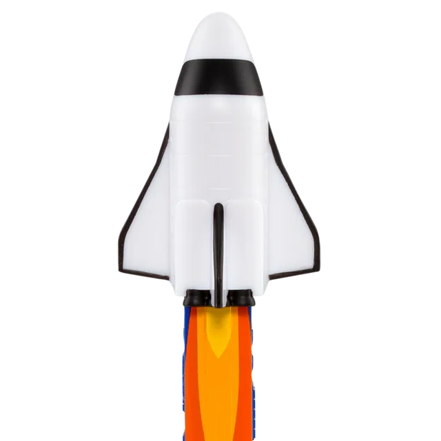 pez-dispensers-space-shuttle-distributeur-bonbons-citron-orange-fraise-25-5g image 1