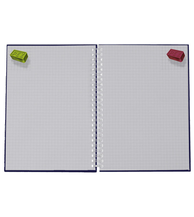 pez-notebook-carnet-a5-couverture-rigide-carreaux image 2