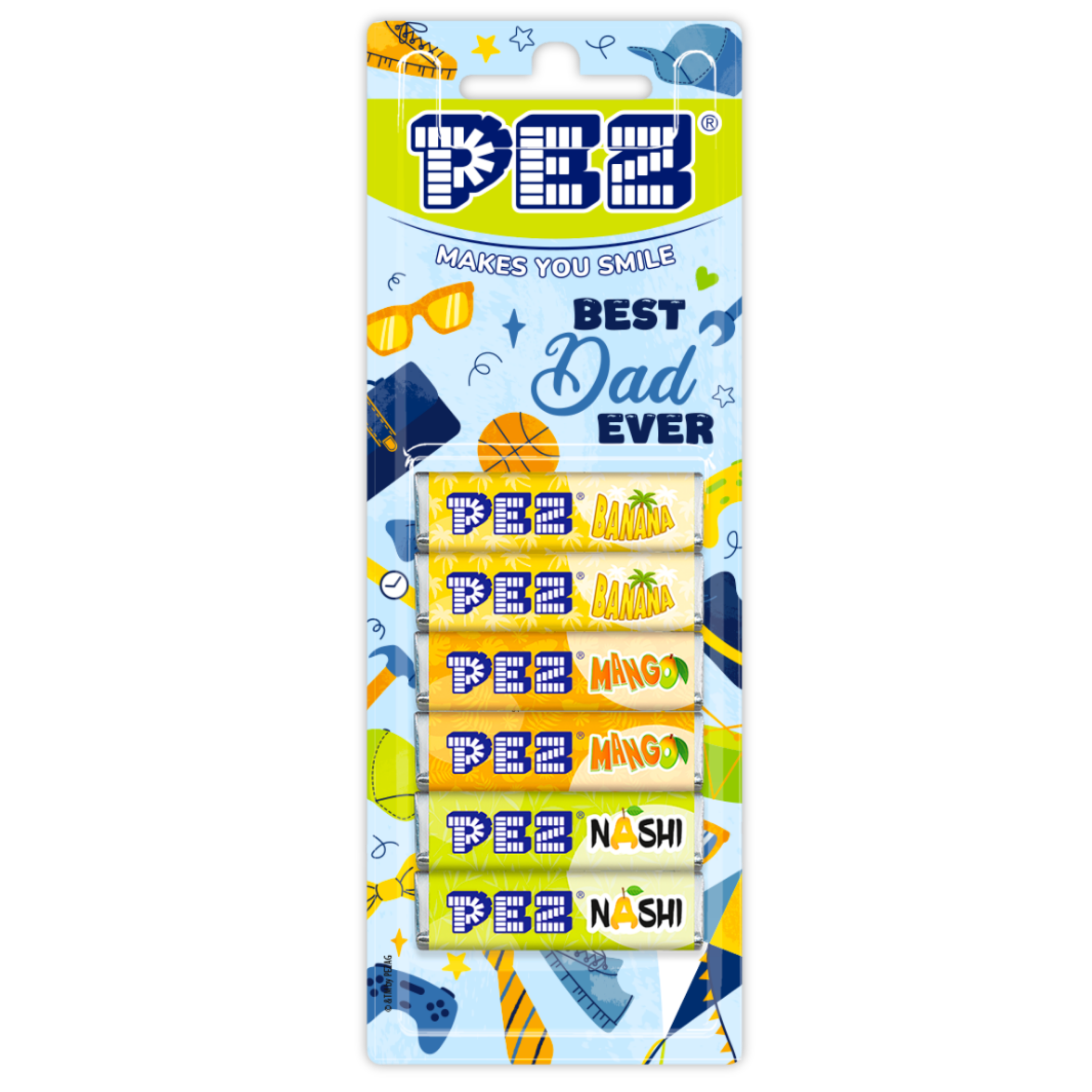 pez-candies-best-dad-bonbons-recharge-6-x-8-5g image 1
