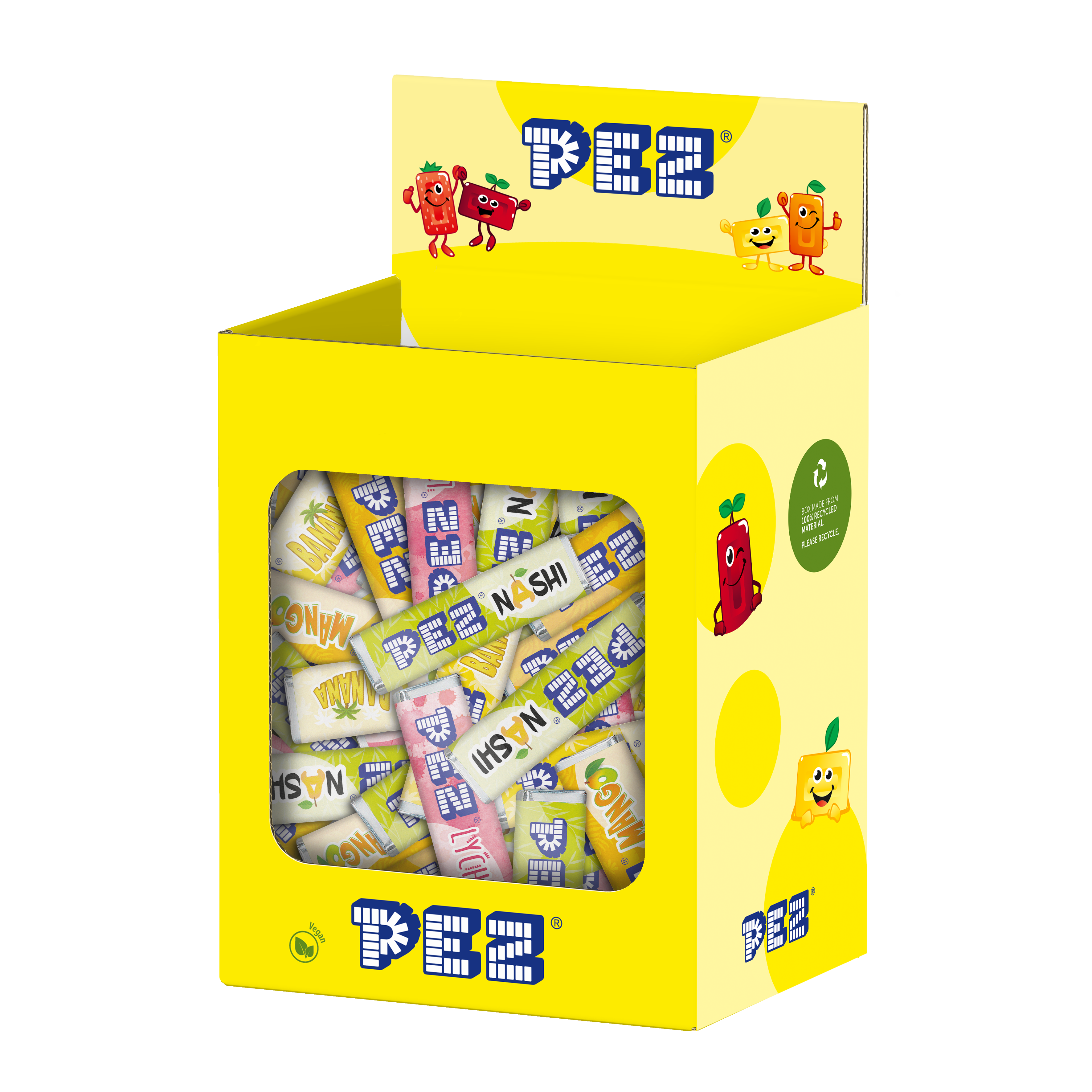 pez-candies-exotic-flavours-bonbons-exotiques-100-pcs-850g image 6