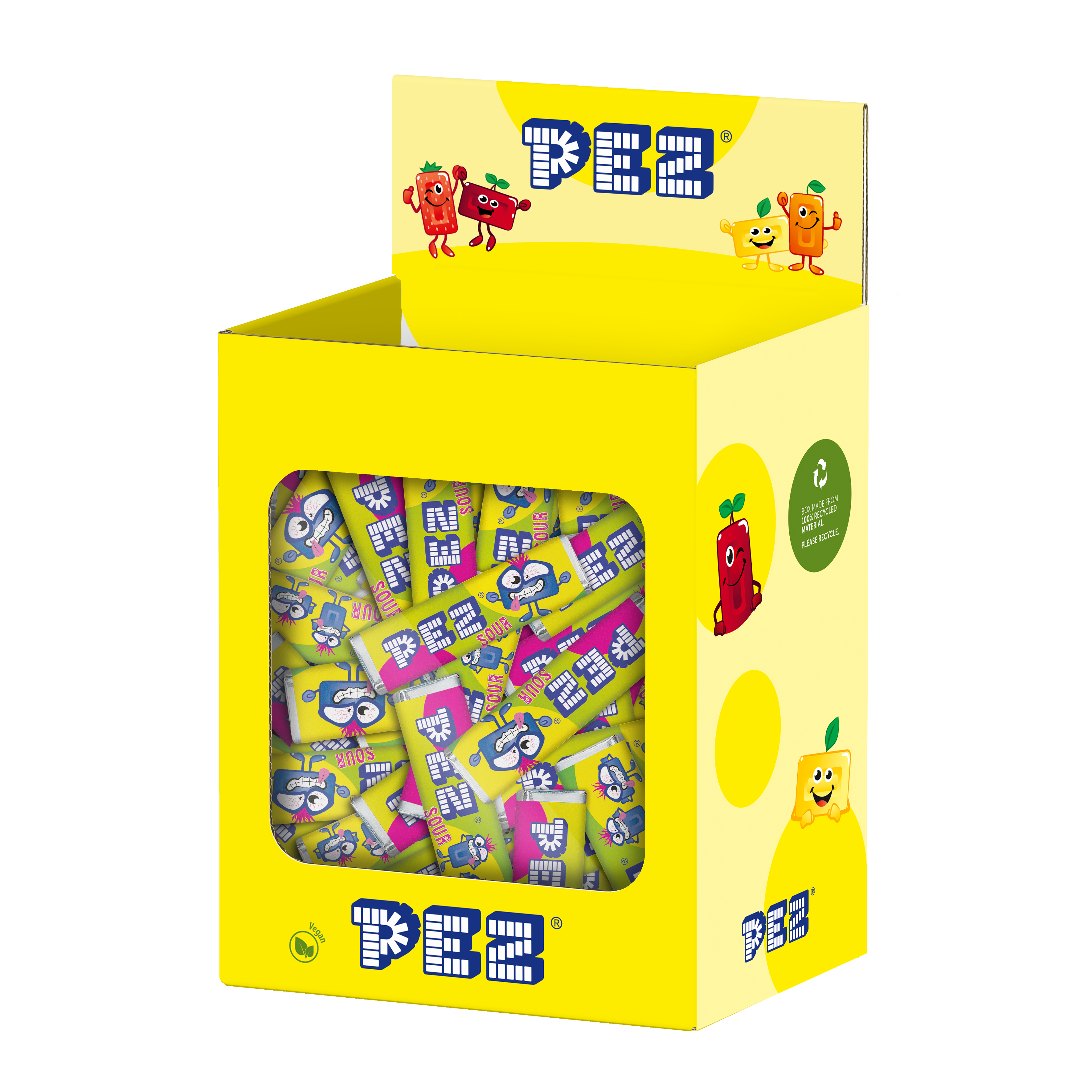 pez-candies-sour-recharges-bonbons-acidul-s-100-pcs image 3
