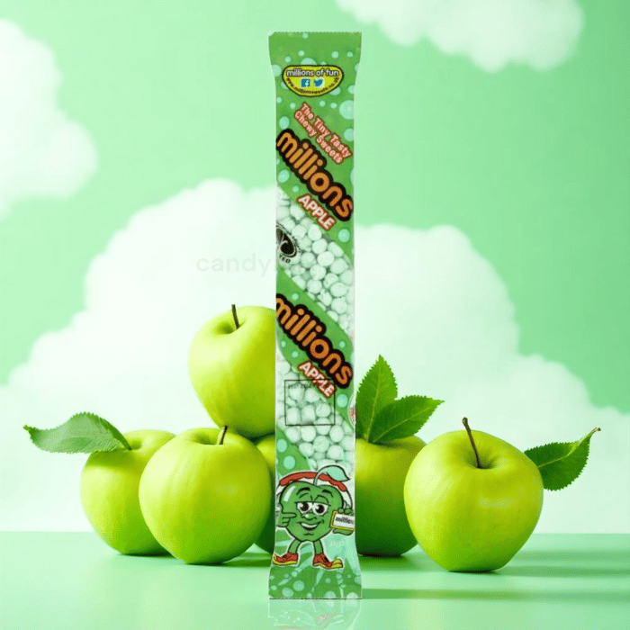 millions-apple-tube-bonbon-pomme-55g-m-cher image 1