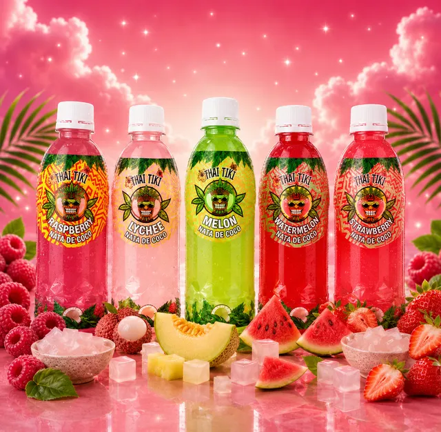 thai-tiki-boisson-nata-de-coco-framboise-300ml image 1