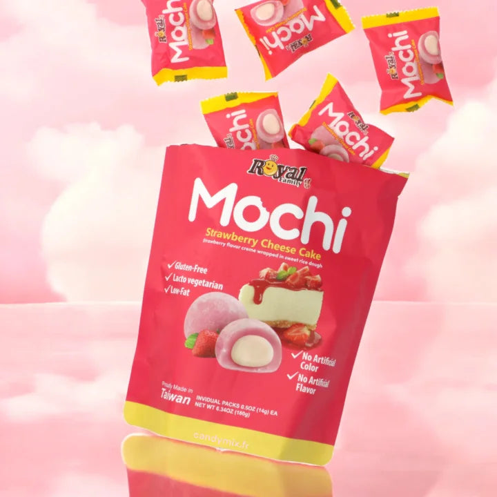 mochi-cheesecake-strawberry-snack-japonais-fraise-120g image 1