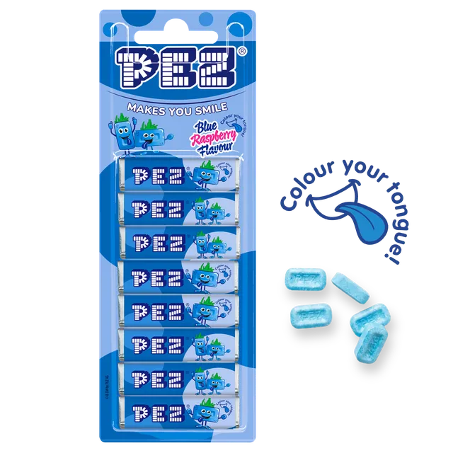 pez-candies-blue-raspberry-recharges-bonbons-framboise-68g image 1