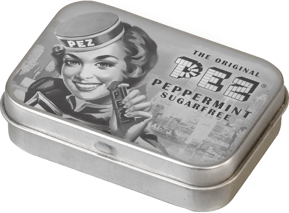 pez-retro-nostalgic-tin-lady-bo-te-m-tal-bonbons-16g image 1