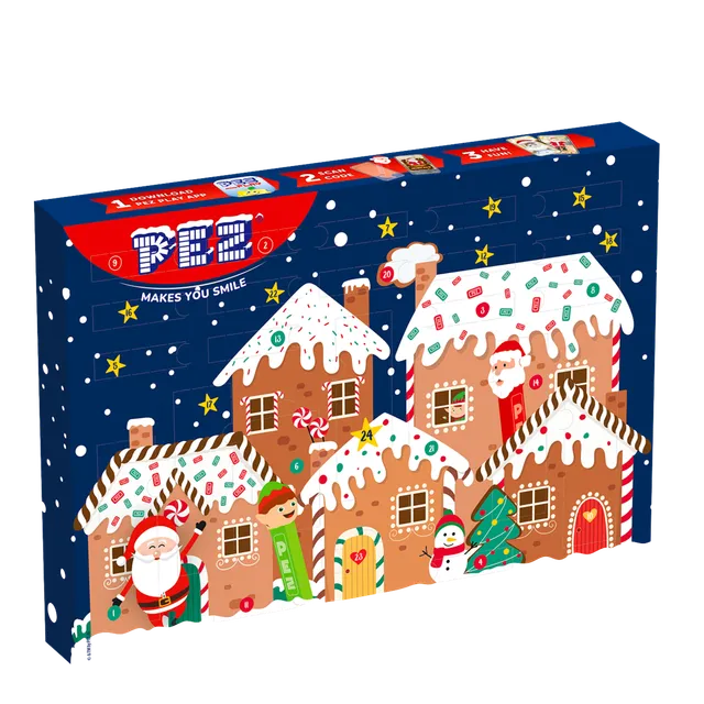 pez-gift-sets-advent-calendar-2026-calendrier-avent-bonbons-275g image 1