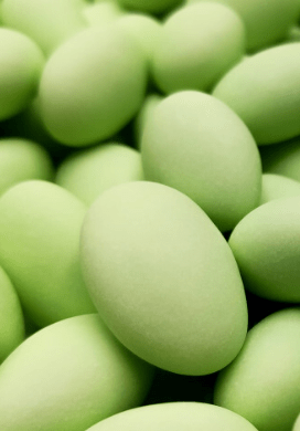 sweet-halal-vegan-drag-es-amande-drag-e-vert-clair-vanille image 1