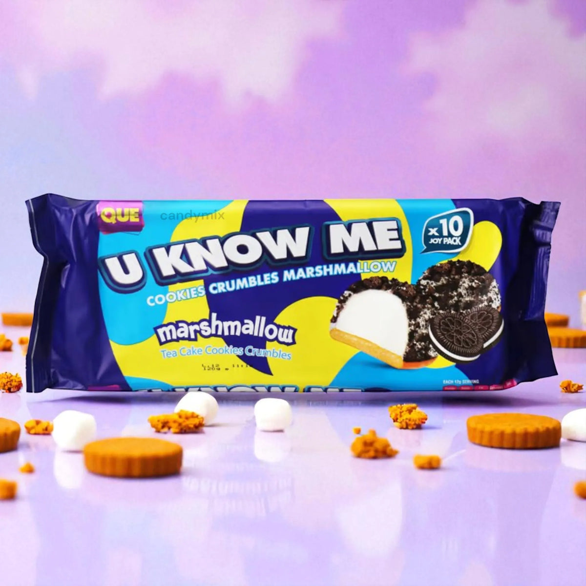 u-know-me-cookies-crumbles-biscuit-125g-marshmallow image 2