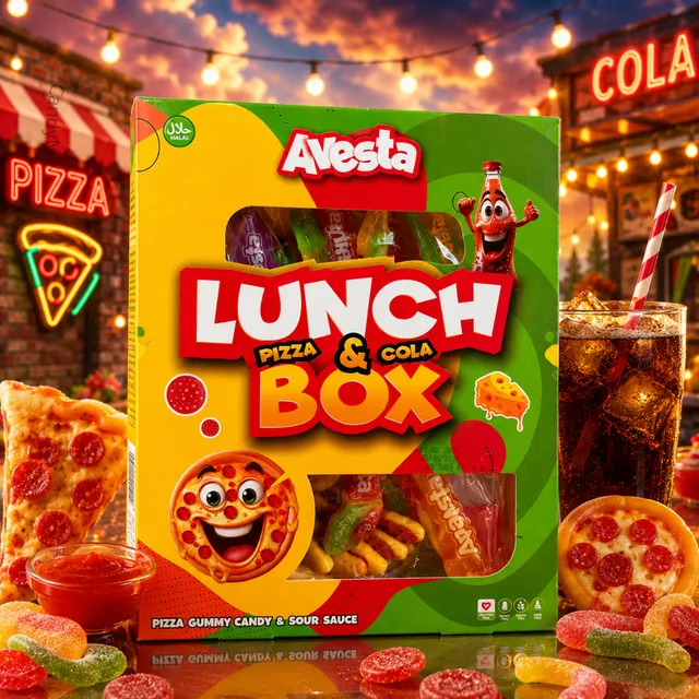 avesta-lunch-box-bonbons-pizza-cola-170-g-acidul image 1