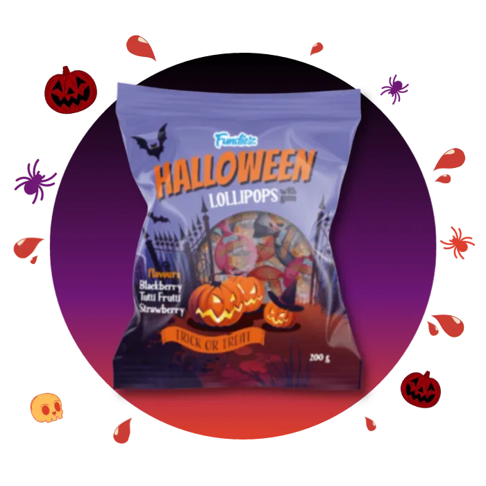 candymix-sucettes-halloween-chewing-gum-fruits-10x20g image 1