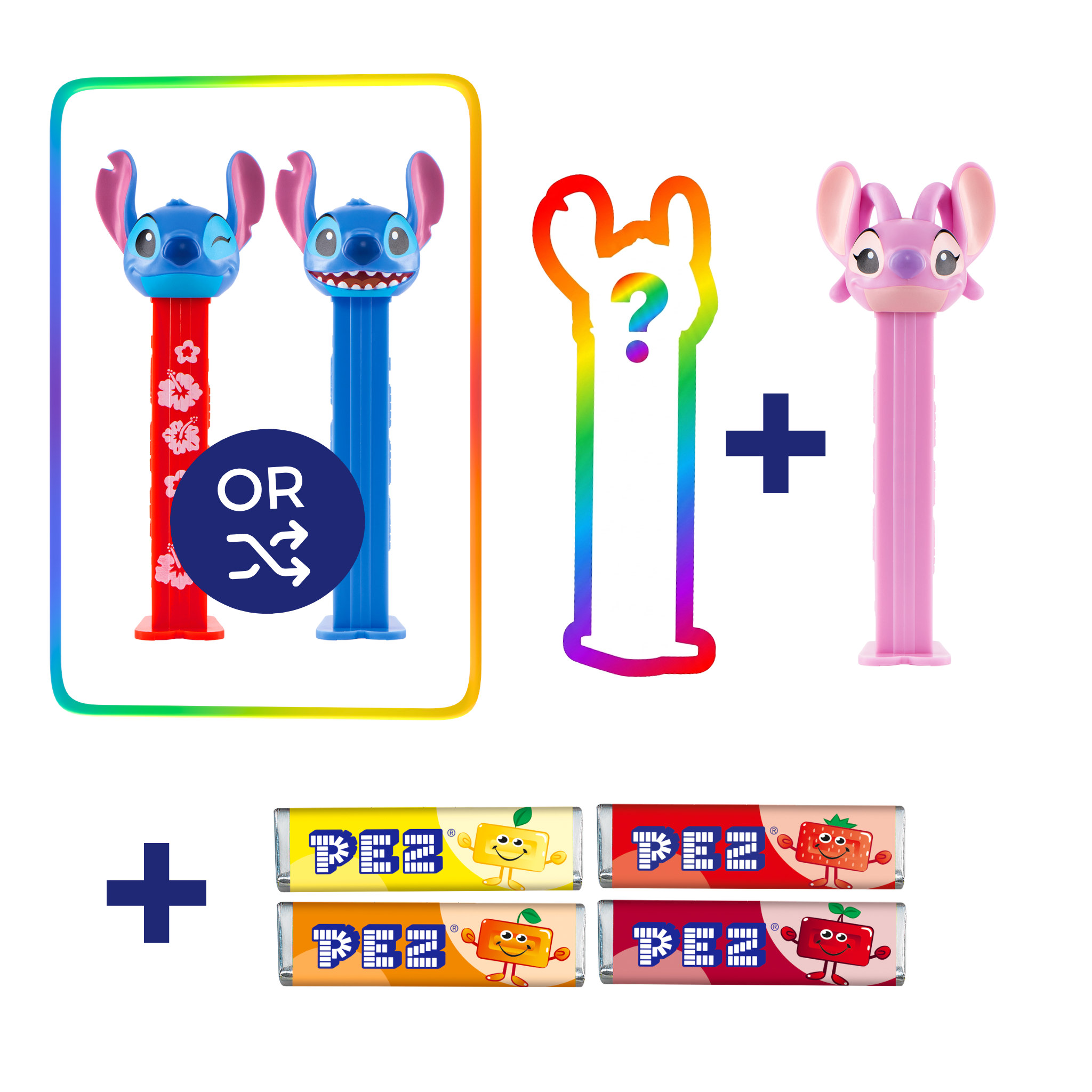 pez-gift-sets-stitch-coffret-2-distributeurs-bonbons image 2