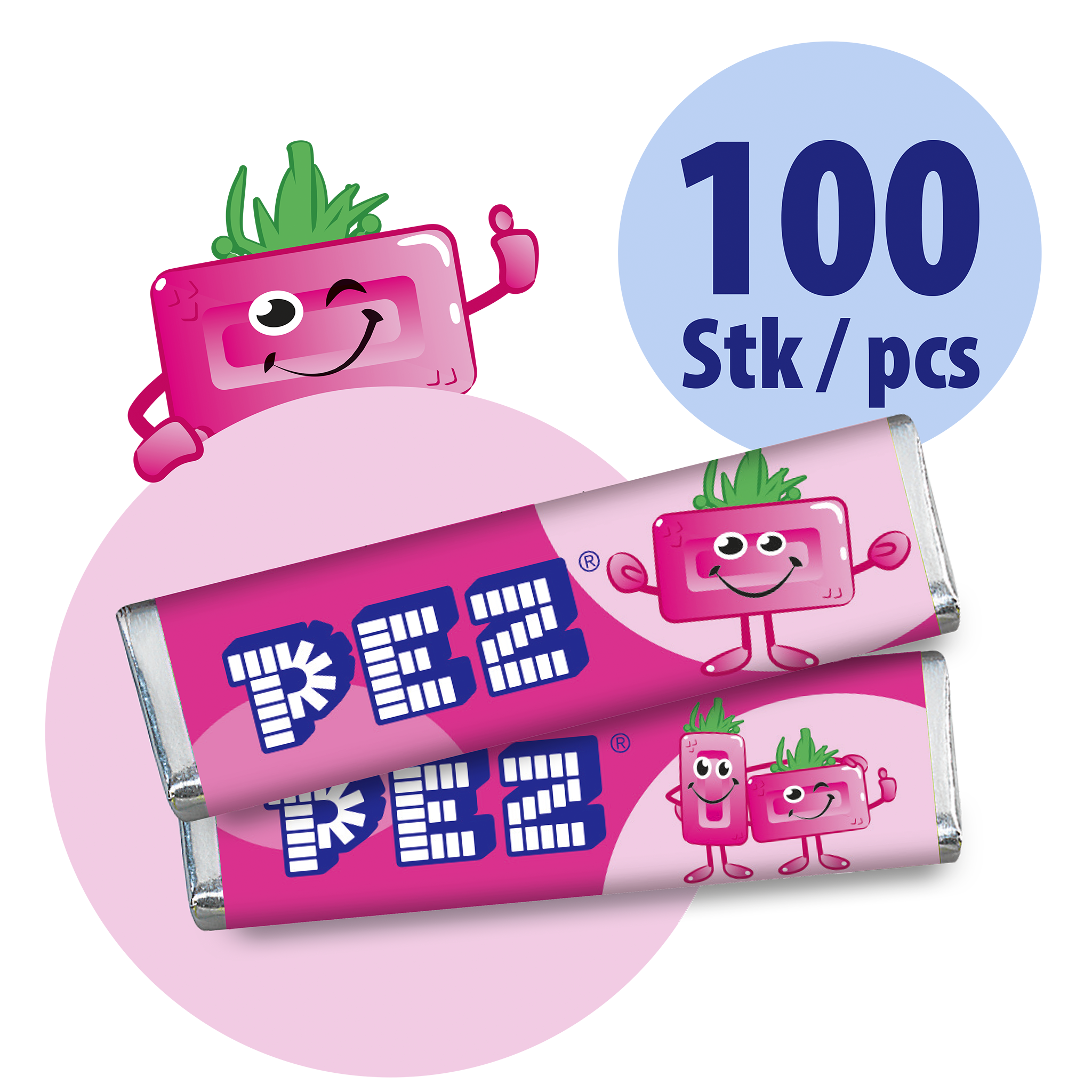 pez-framboise-recharges-bonbons-lot-100-x-8-5-g-850-g image 1