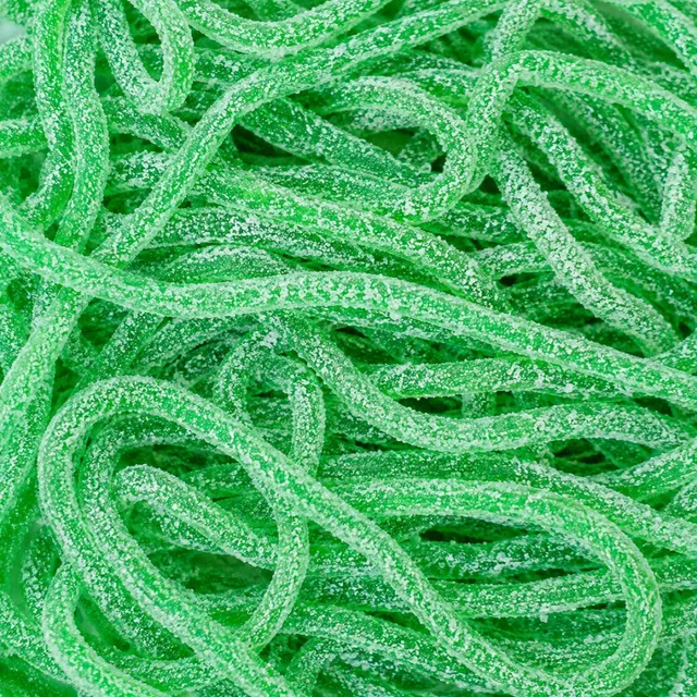 candymix-bonbons-acides-lassos-spaghettini-pomme-200-g-acide image 1