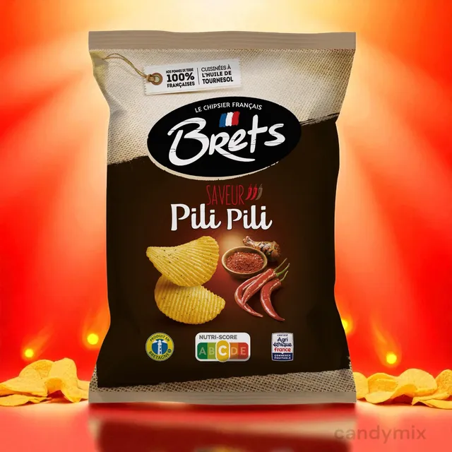 bret-s-pili-pili-chips-pic-es-sans-gluten-125g image 1