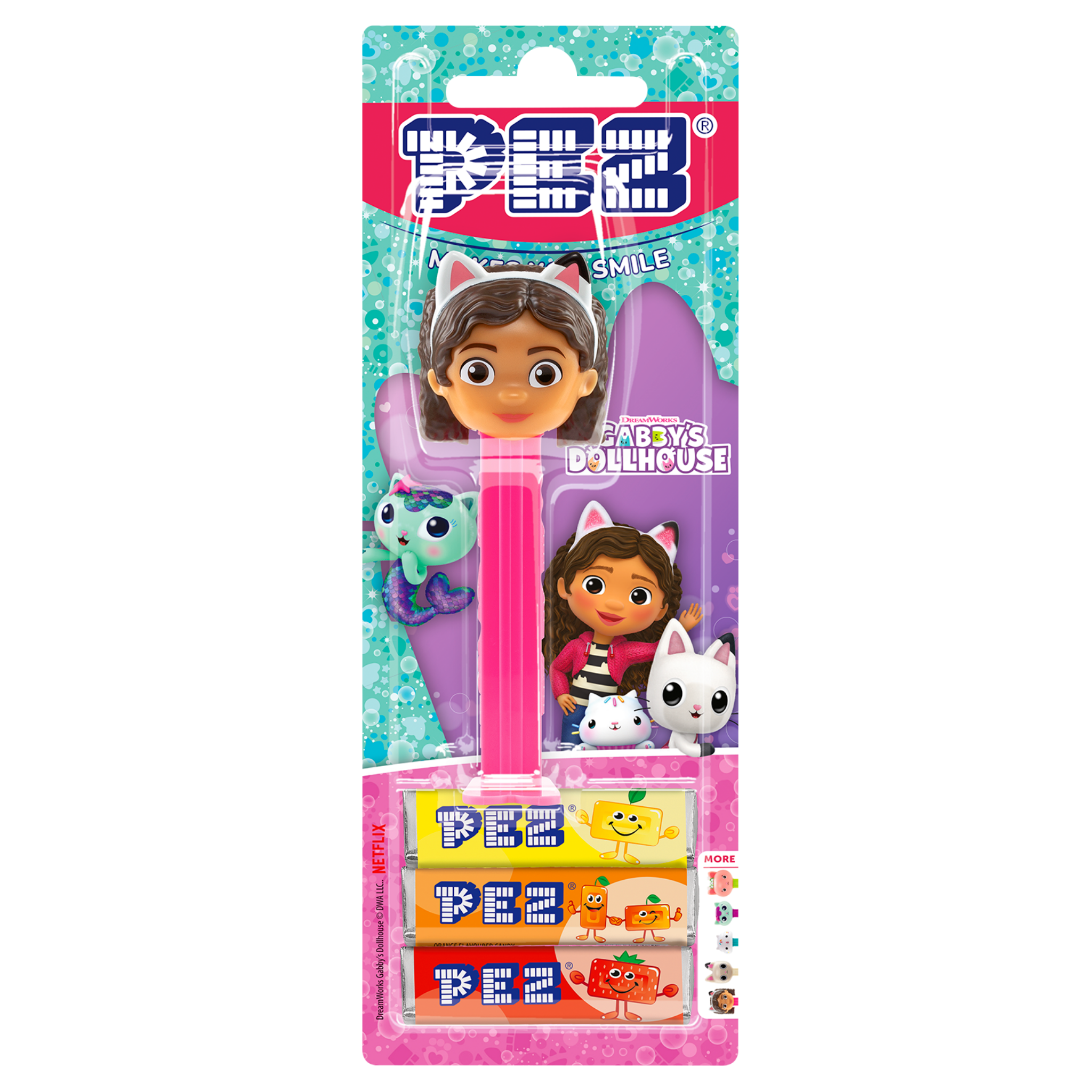 pez-dispensers-gabby-s-dollhouse-gabby-bonbons image 2