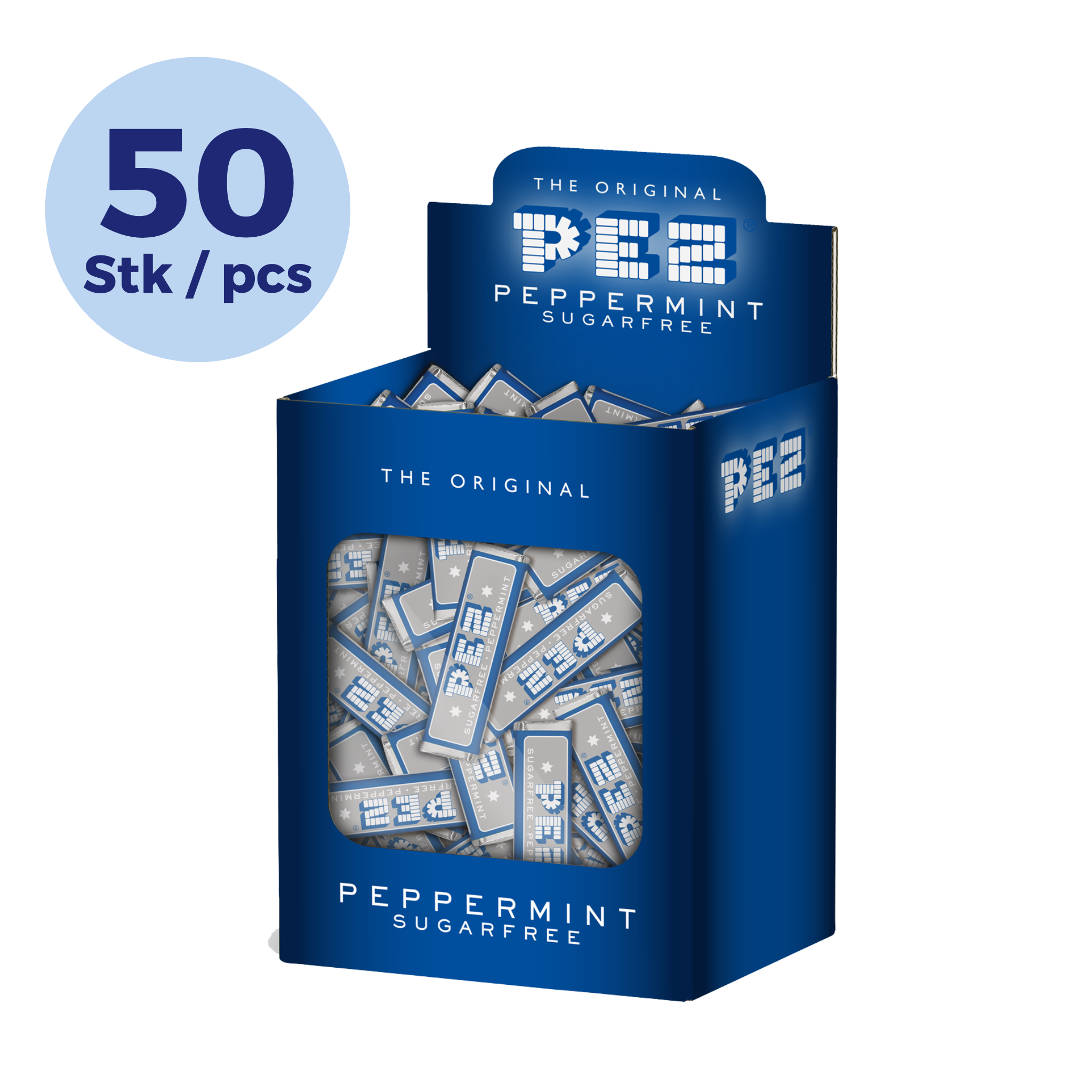 pez-candies-peppermint-bonbons-menthe-50-pi-ces image 1