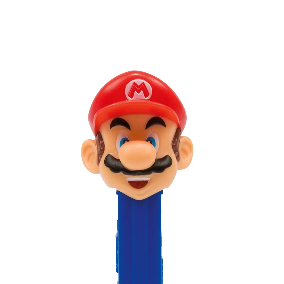 pez-dispensers-super-mario-distributeur-3-bonbons-fruits image 1