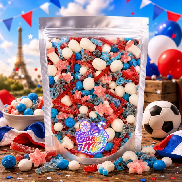 candymix-compose-ton-mix-bleu-blanc-rouge-bonbons-200g-fruit-acidul image 1