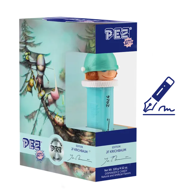 pez-fan-shop-arts-special-distributeur-menthe-num-rot image 1