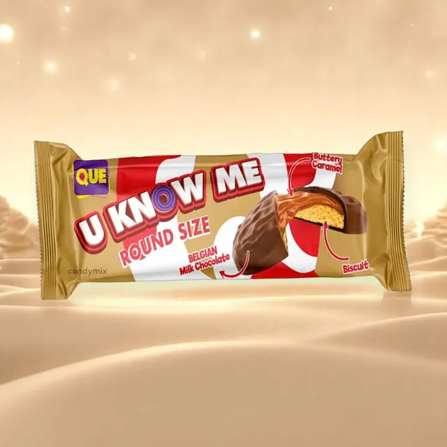 u-know-me-caramel-biscuit-chocolat-lait-125g-fondant image 1