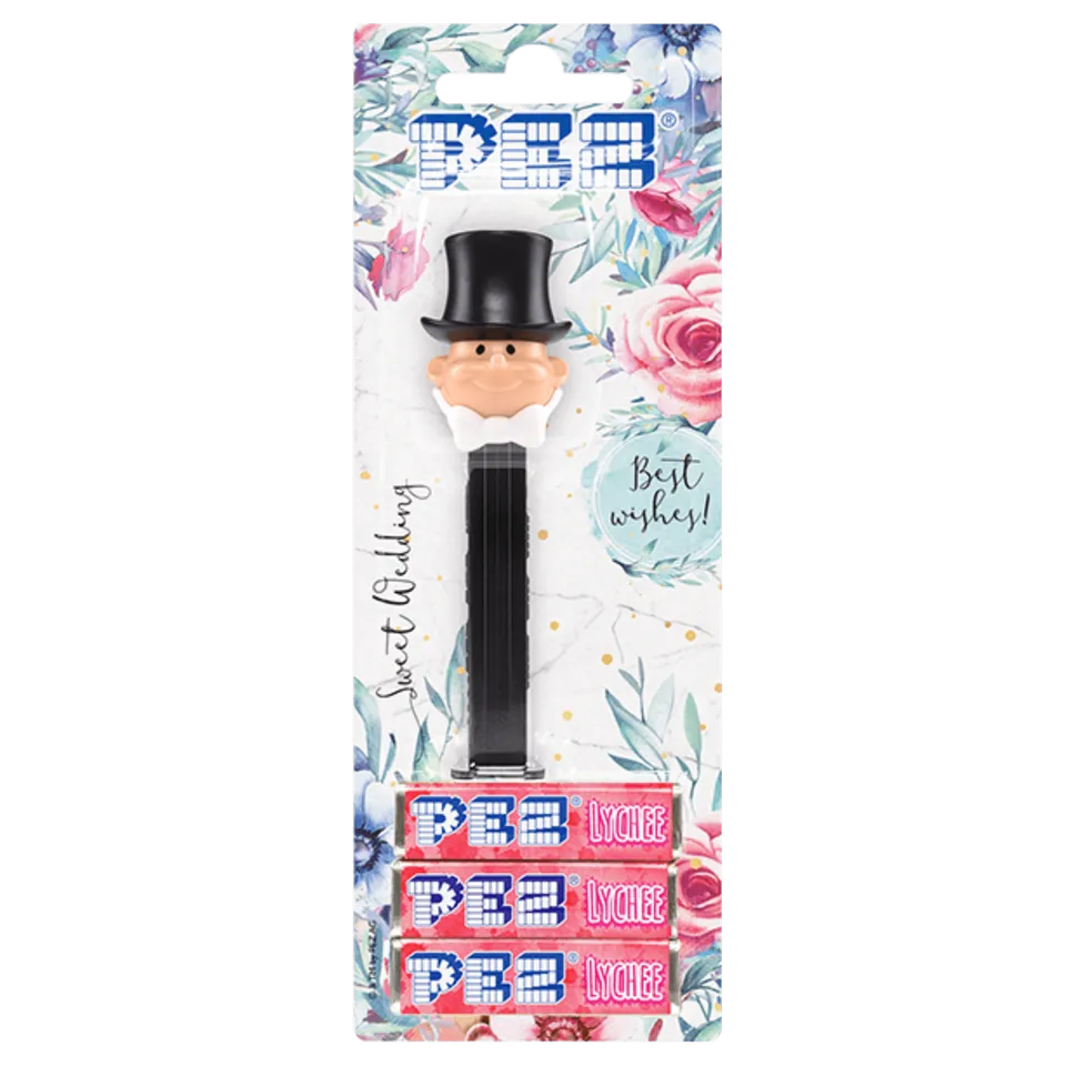 pez-dispenser-groom-mari-distributeur-litchi-25-5g image 1