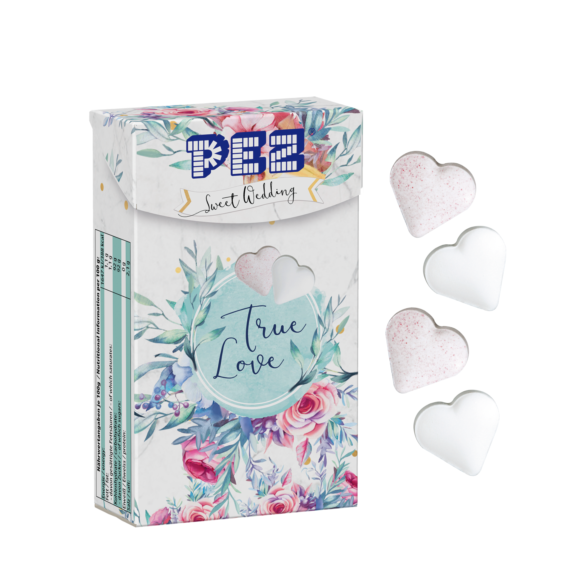 pez-fizzy-hearts-wedding-bonbons-coeurs-30-g image 1