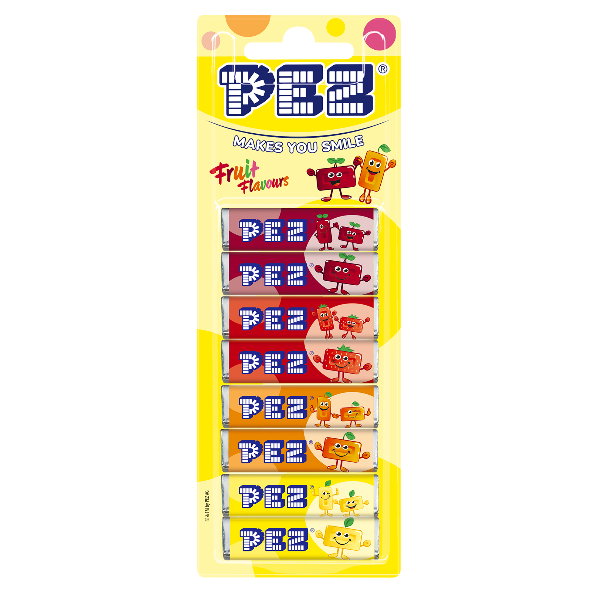 pez-candies-fruit-flavours-bonbons-fruits-8-pi-ces image 1