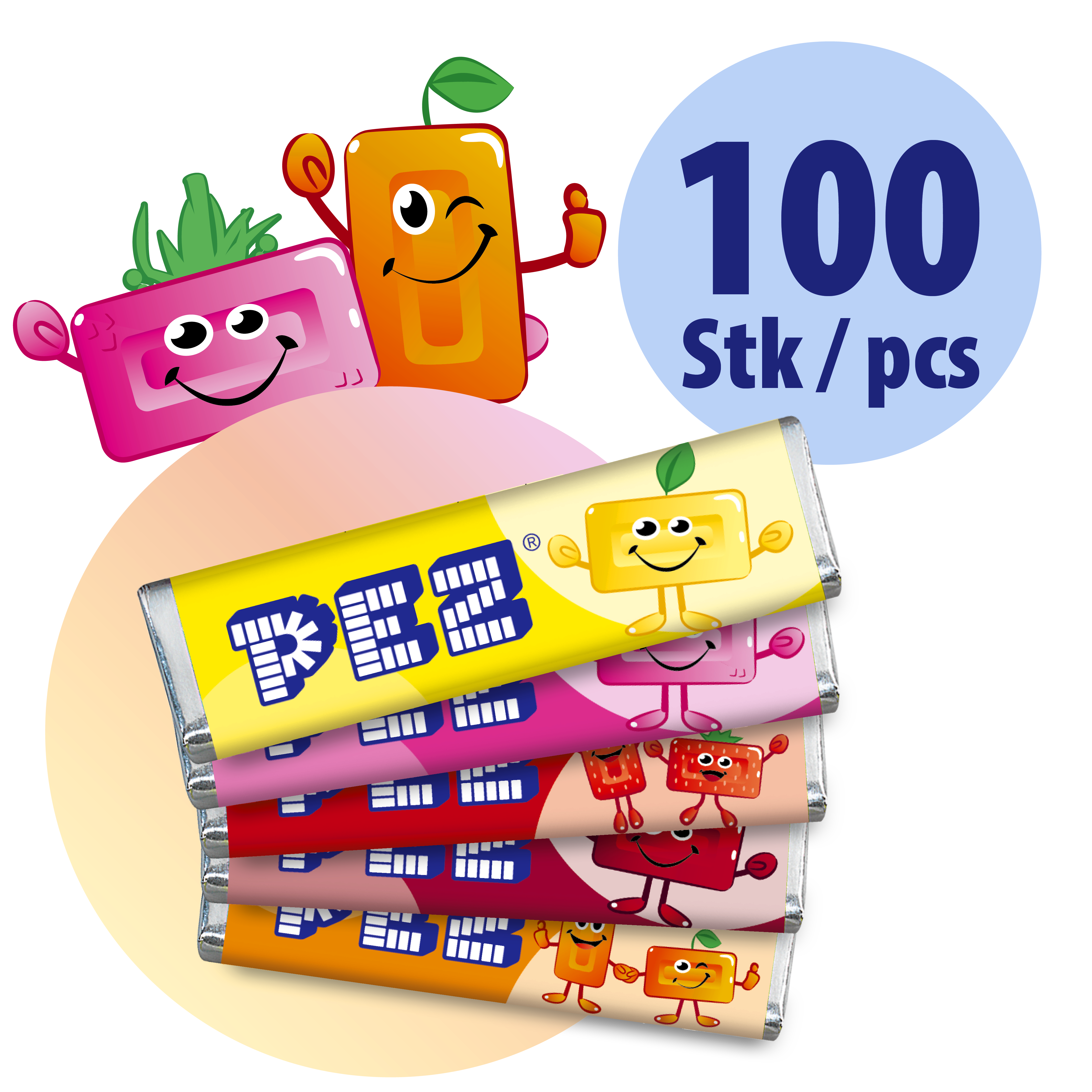 pez-candies-fruit-bulk-pack-bonbons-fruits-100-recharges image 1