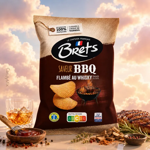 brets-bbq-flamb-au-whisky-sans-alcool-chips-125g-fum image 1
