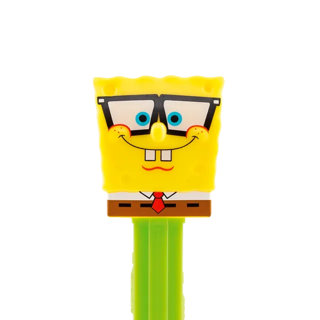 pez-dispensers-spongebob-nerdy-distributeur-bonbons-25-5g image 1