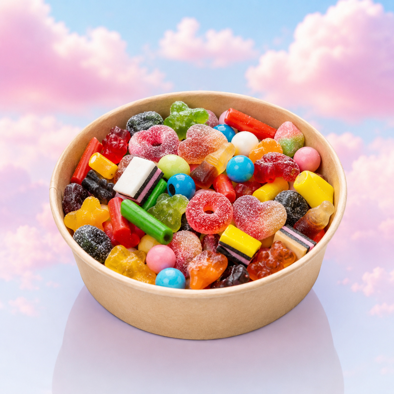 candymix-color-bowl-mix-bonbon-arc-en-ciel-800g image 1