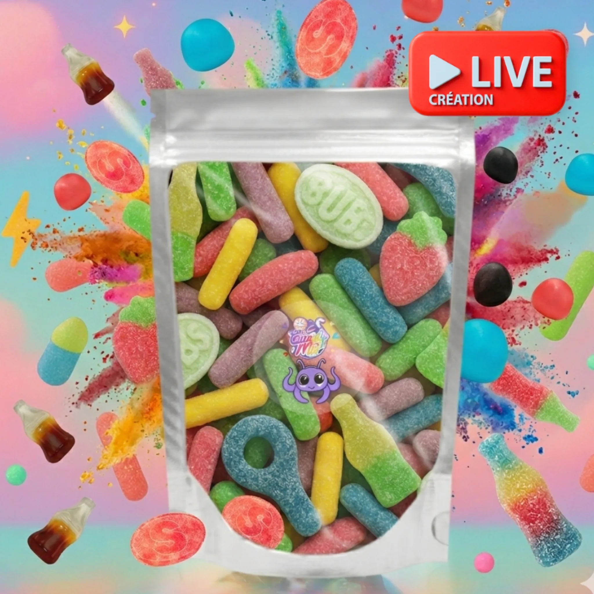 candymix-mix-creation-live-mix-bonbons-vrac-800g image 1