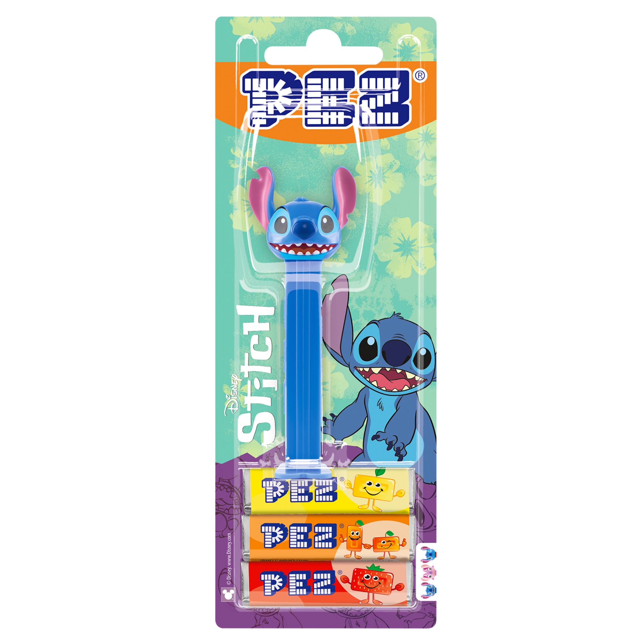 pez-dispensers-stitch-distributeur-bonbons-25-5g-fraise image 2