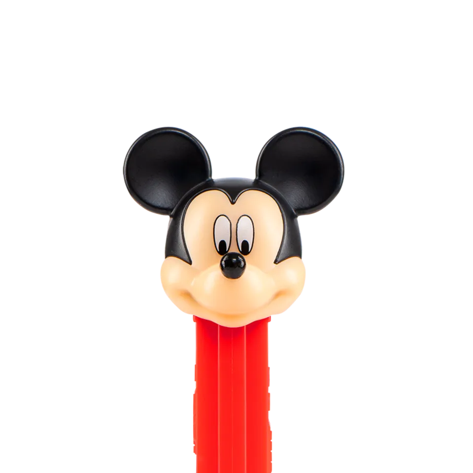 pez-dispensers-micky-distributeur-bonbons-citron-orange-fraise image 1