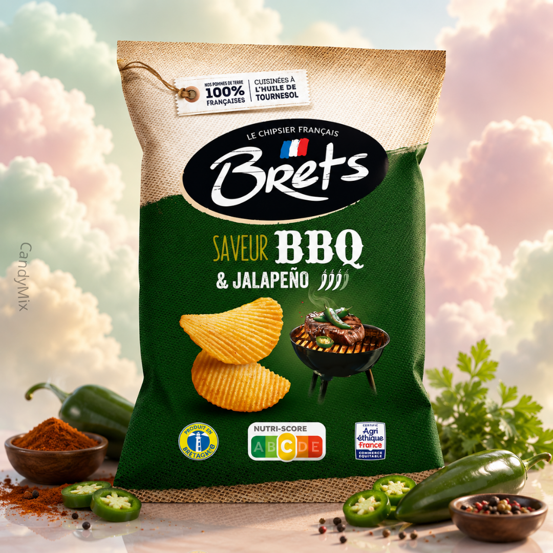 bret-s-bbq-jalape-o-chips-sans-gluten-125g image 1