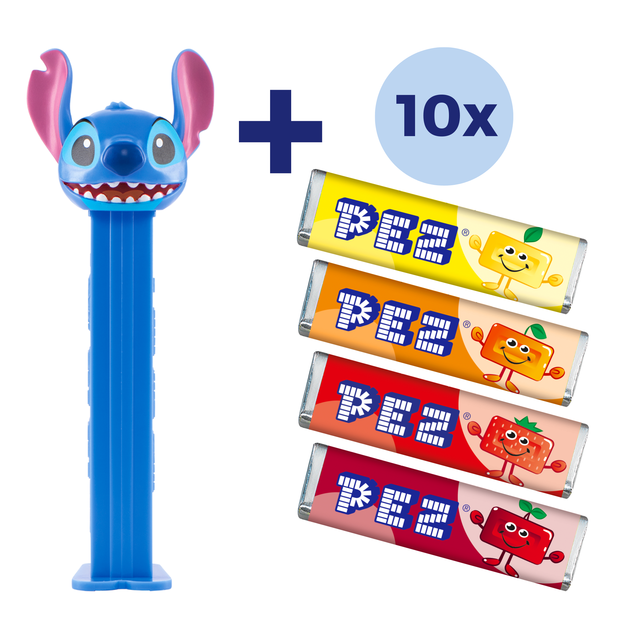 pez-bag-stitch-sachet-distributeur-10-bonbons-fruits-85-g image 2