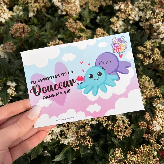 candymix-mix-carte-postale-douceur-saint-valentin-a6 image 1