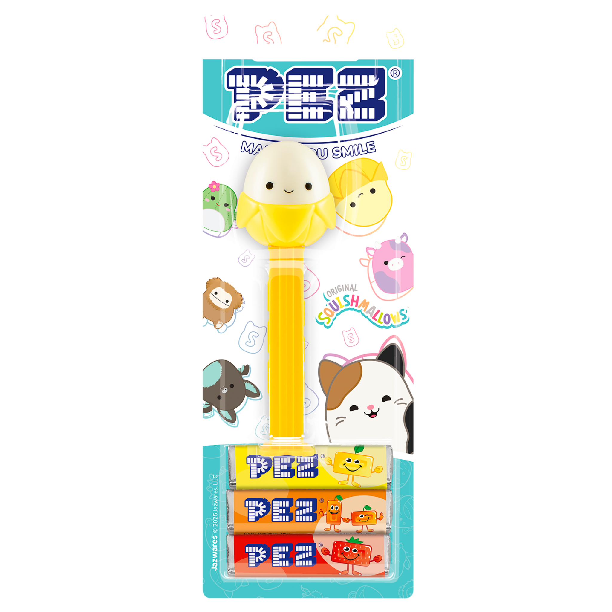 pez-dispensers-banana-junie-distributeur-squishmallows image 2