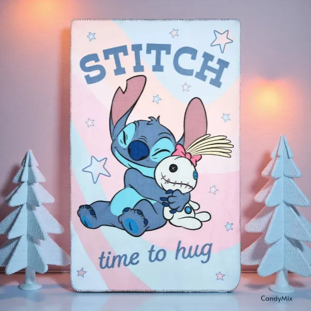 disney-stitch-heure-du-c-lin-plaid-150x100cm-polyester image 1