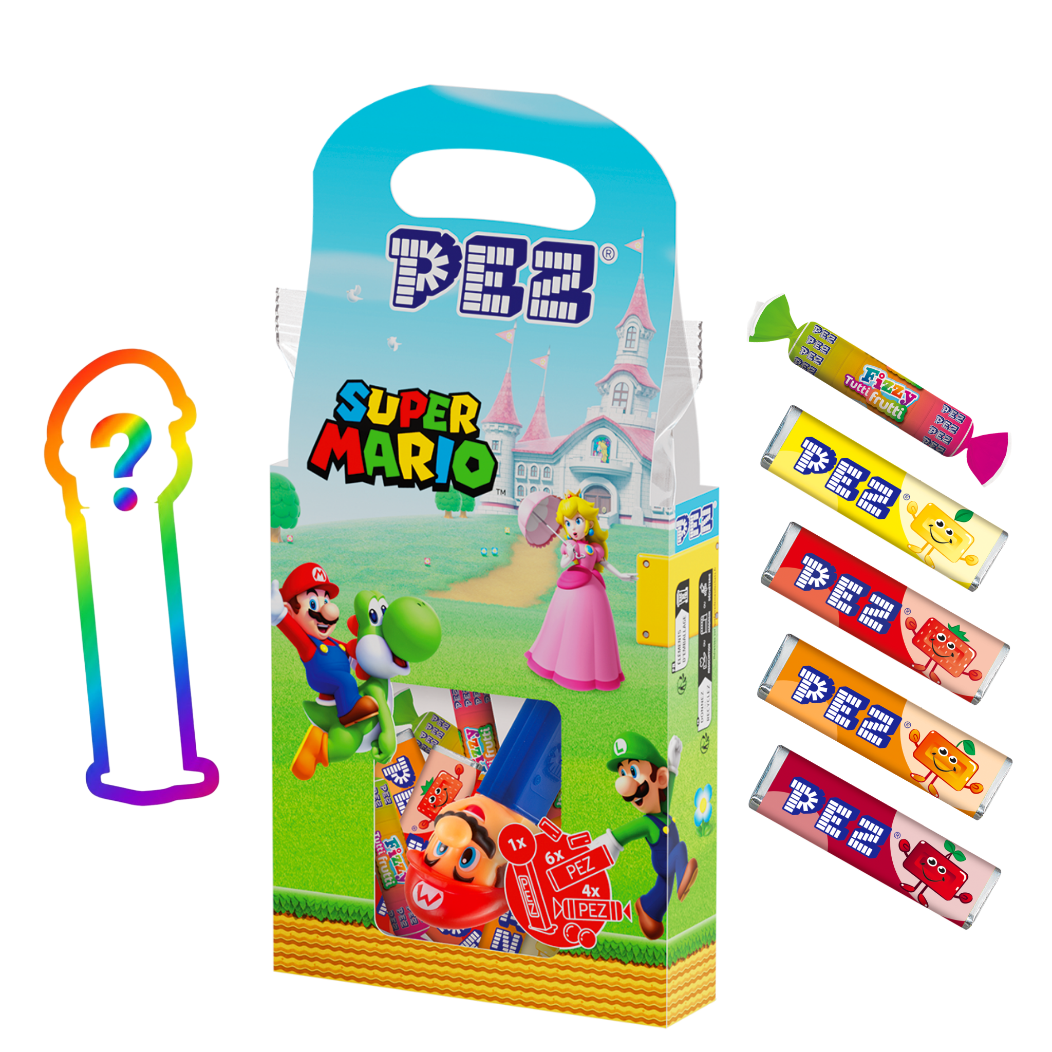 pez-candies-nintendo-pouch-bonbons-fruits-fizzy-183g image 1
