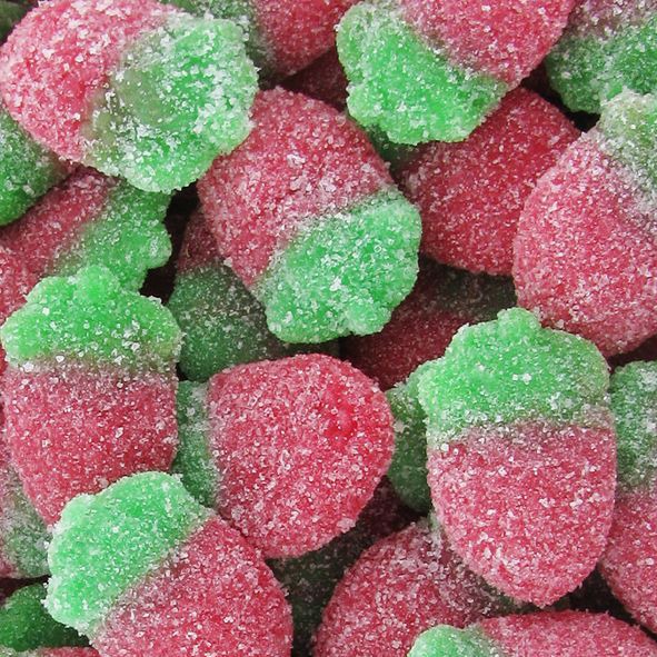 sweet-halal-vegan-en-vrac-bonbon-fraises-sucr-es-halal image 1