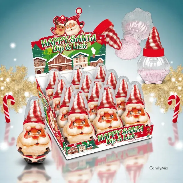 candymix-santa-dip-lick-sucette-fraise-poudre-50g image 1